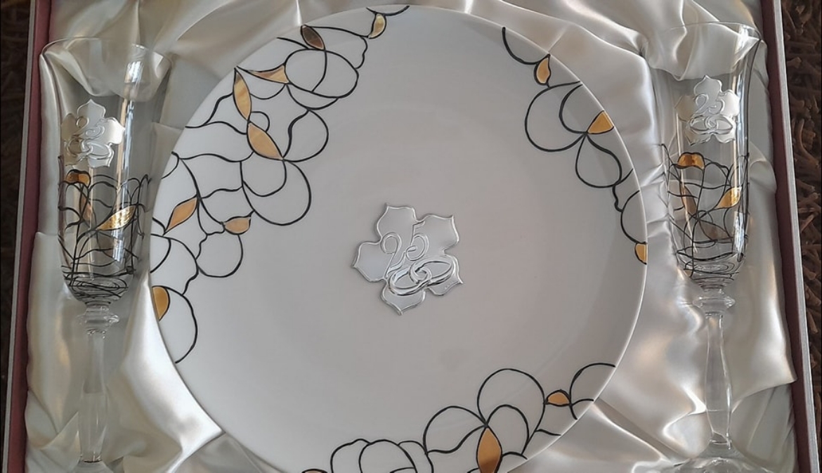 Imagem de Conjunto com Prata 25 Anos 