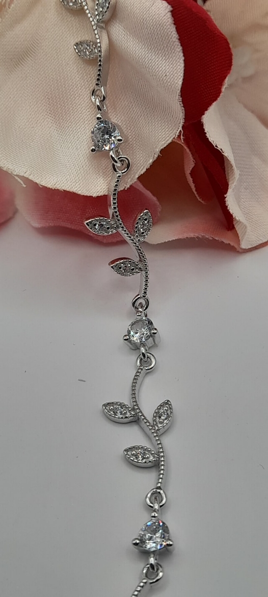 Imagem de Pulseira em Prata com Zircónias