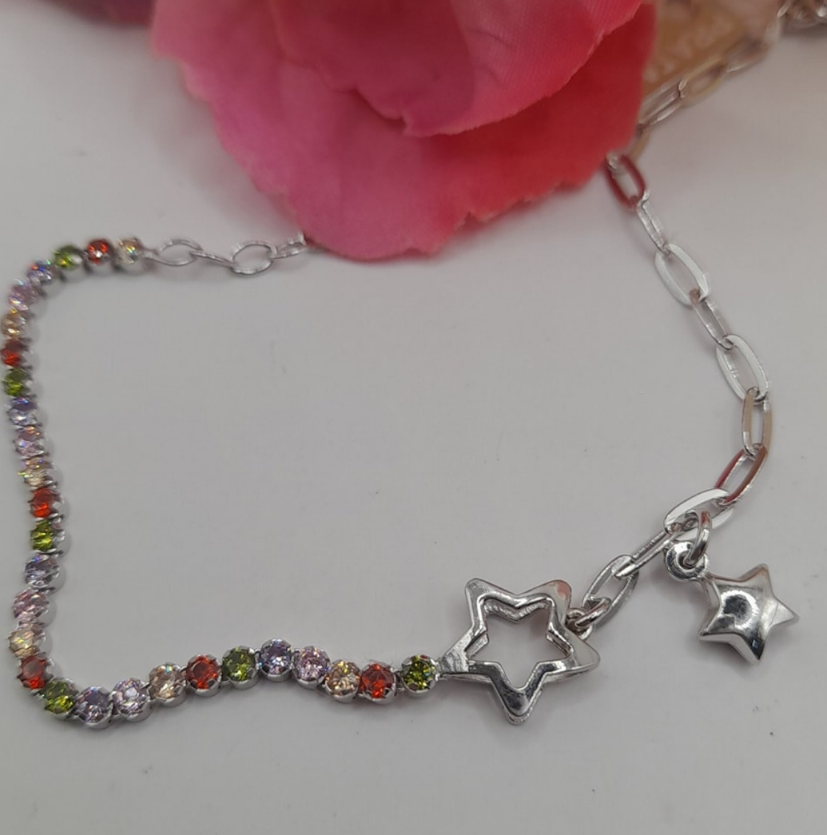 Imagem de Pulseira em Prata com zircónias 