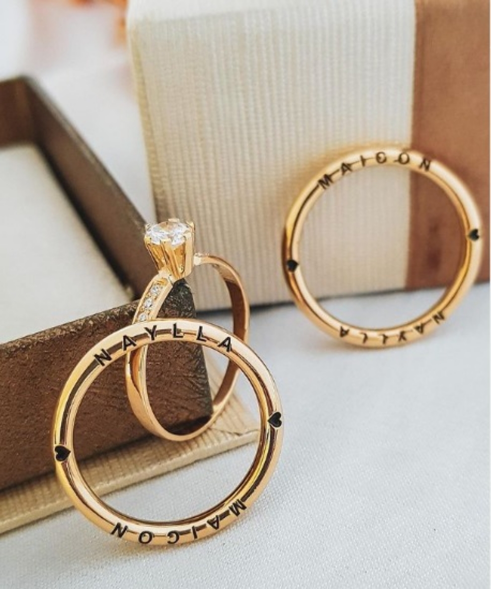 Imagem de Aliança em Ouro Romily com 3mm