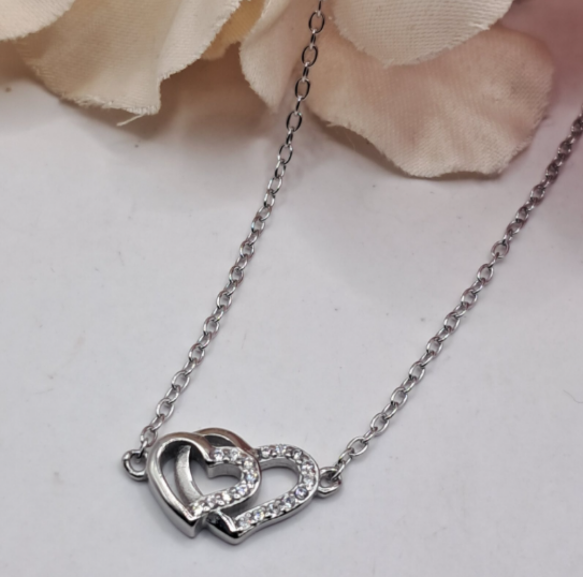 Imagem de Colar em Prata com Zirconias 